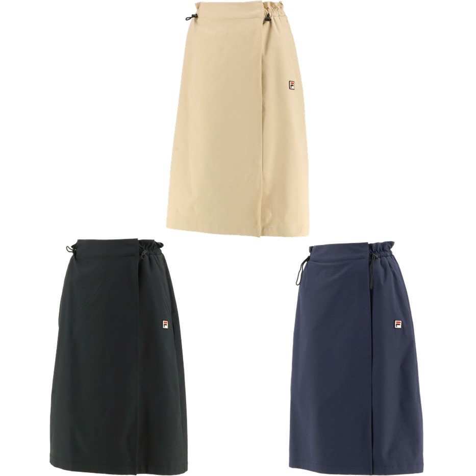 フィラ FILA テニスウェア レディース ラップロングスカート VL2377 2021FW