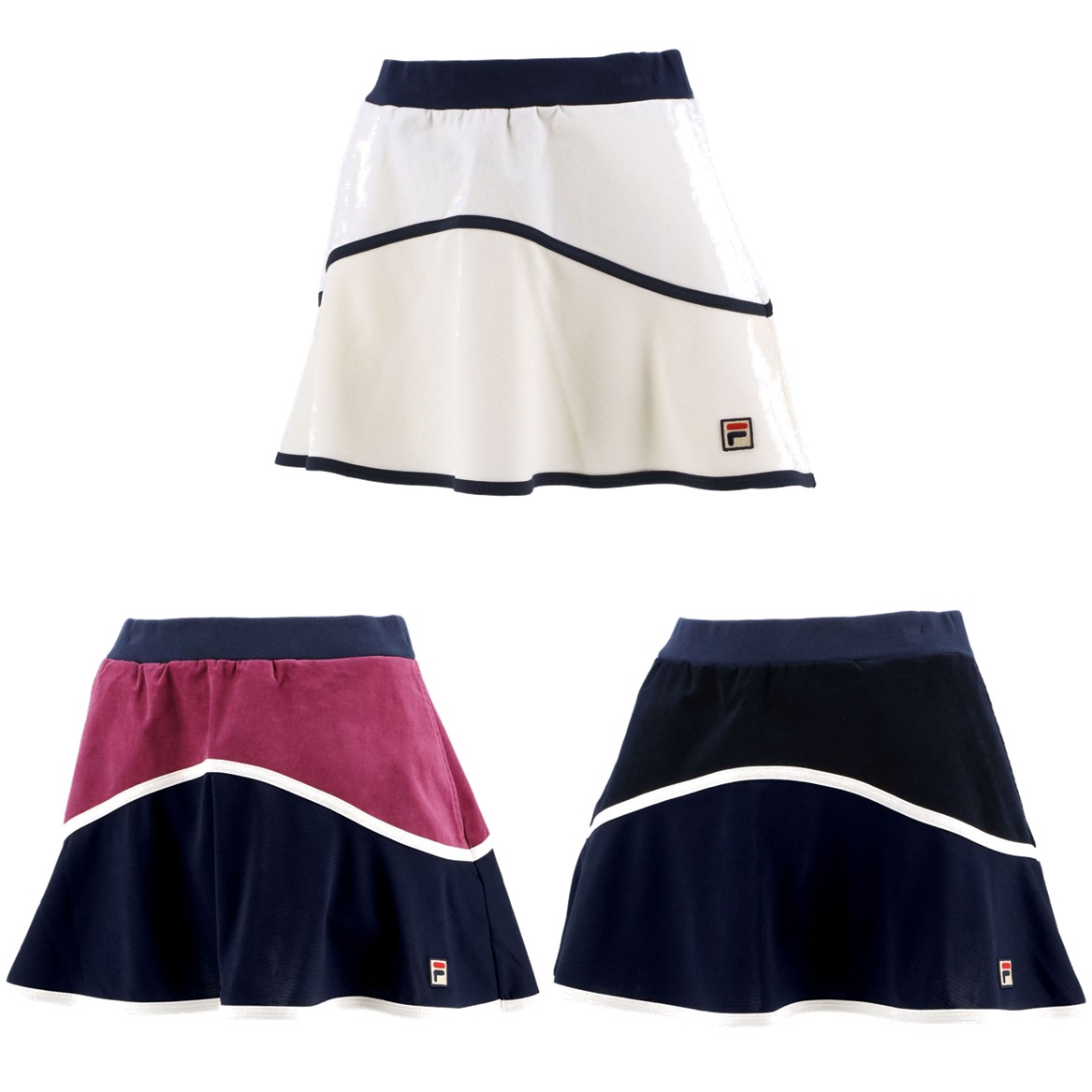 フィラ FILA テニスウェア レディース スコート VL2382 2021FW