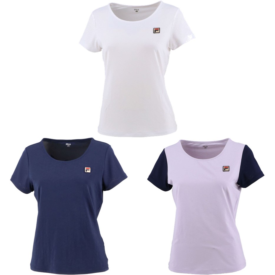 フィラ FILA テニスウェア レディース ゲームシャツ VL2389 2021FW