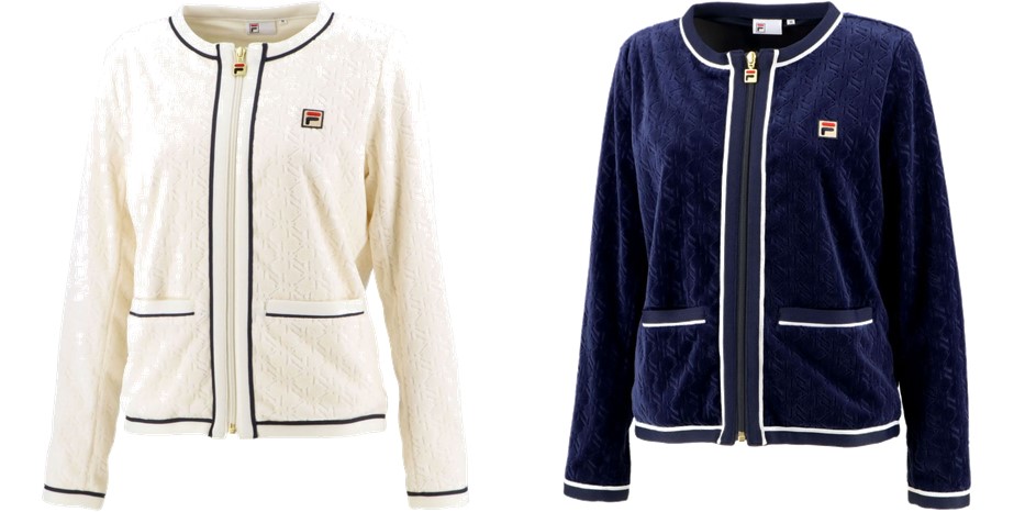 フィラ FILA テニスウェア レディース トラックジャケット VL2398 2021FW