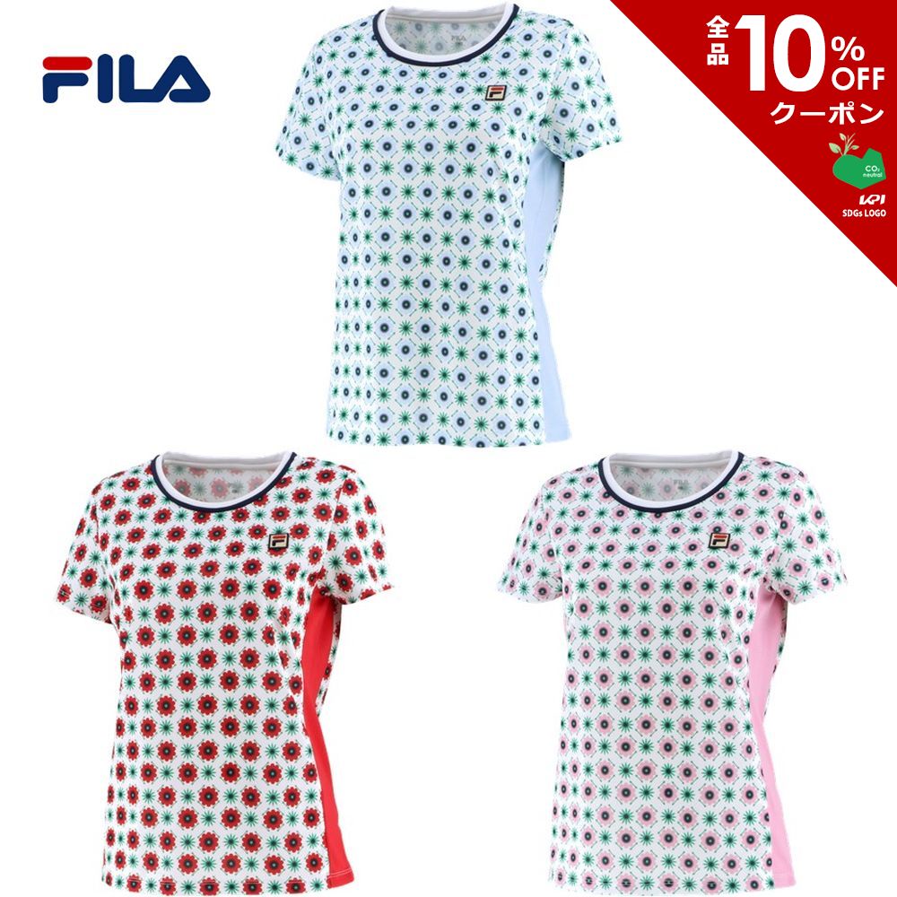 フィラ FILA テニスウェア レディース  ゲームシャツ VL2423 2022SS