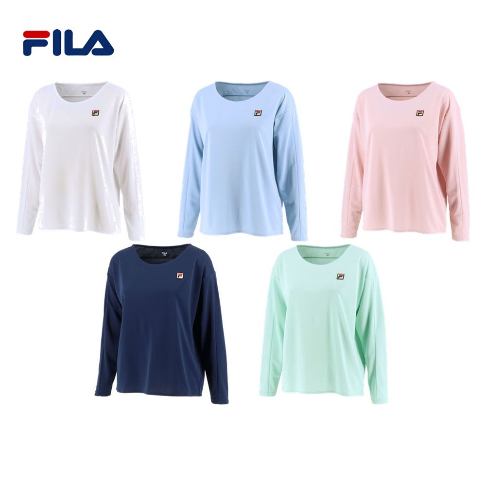 フィラ FILA テニスウェア レディース  ロングスリーブシャツ VL2425 2022SS