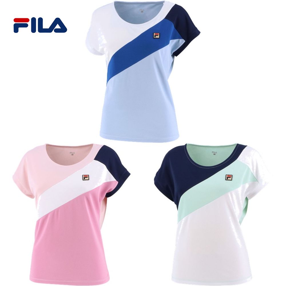 フィラ FILA テニスウェア レディース  ゲームシャツ VL2426 2022SS