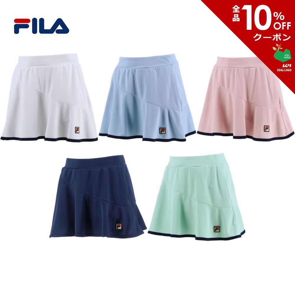 フィラ FILA テニスウェア レディース  スコート VL2427 2022SS