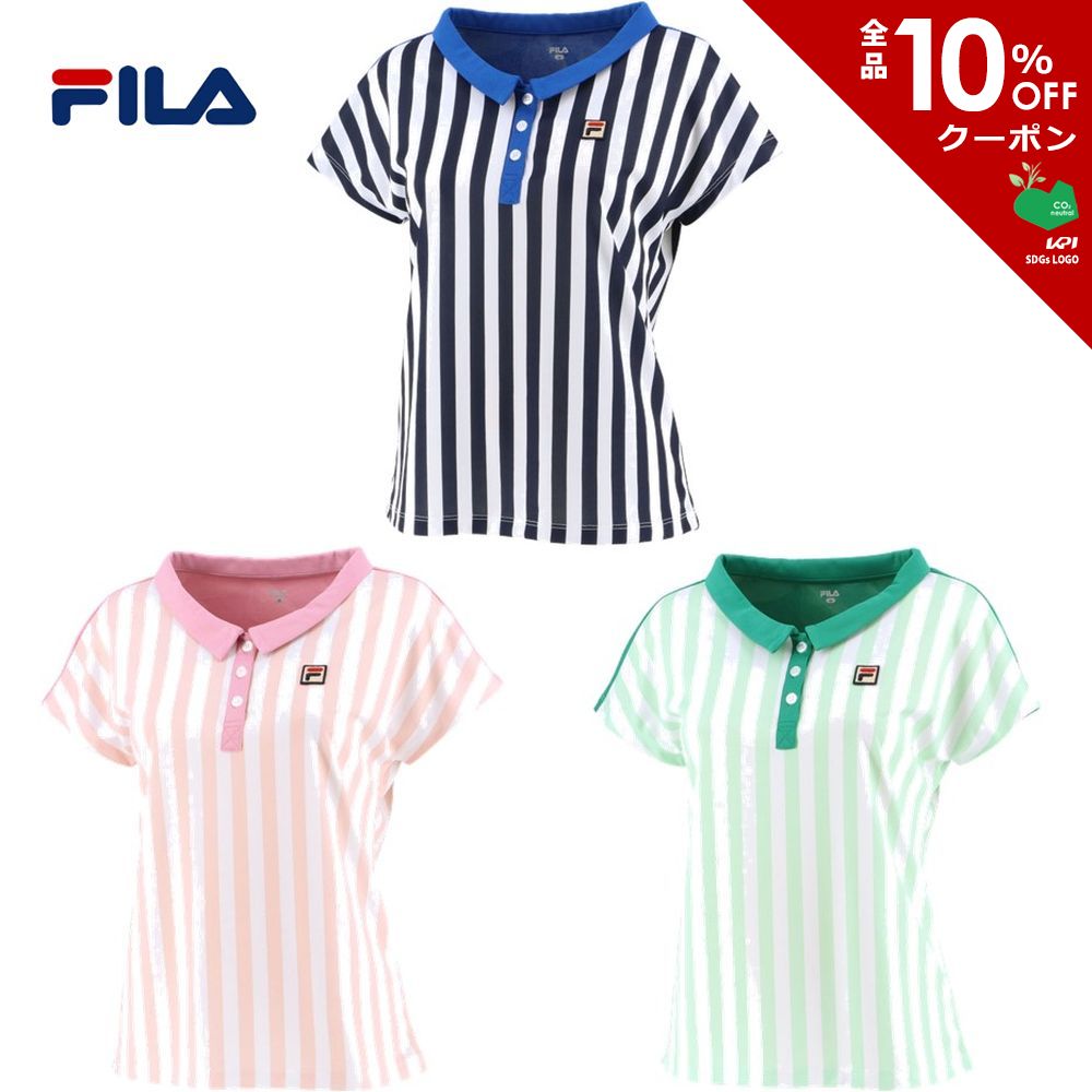 フィラ FILA テニスウェア レディース  ゲームシャツ VL2431 2022SS