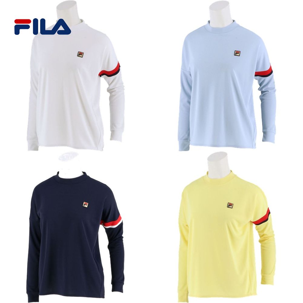 フィラ FILA テニスウェア レディース  ロングスリーブシャツ VL2440 2022SS