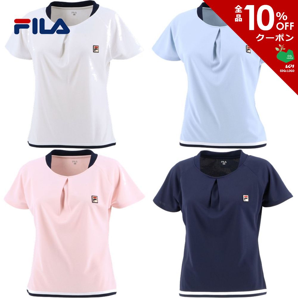 フィラ FILA テニスウェア レディース  ゲームシャツ VL2442 2022SS