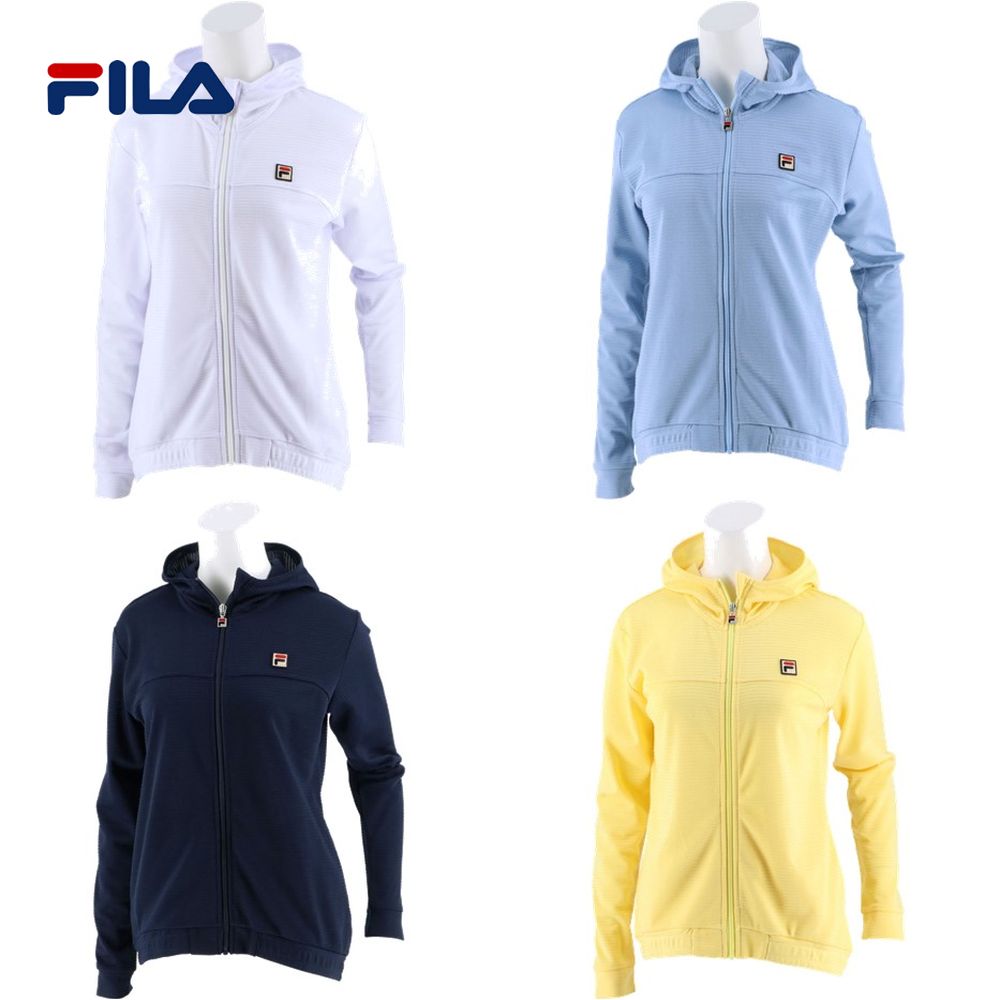 フィラ FILA テニスウェア レディース  フルジップパーカー VL2446 2022SS