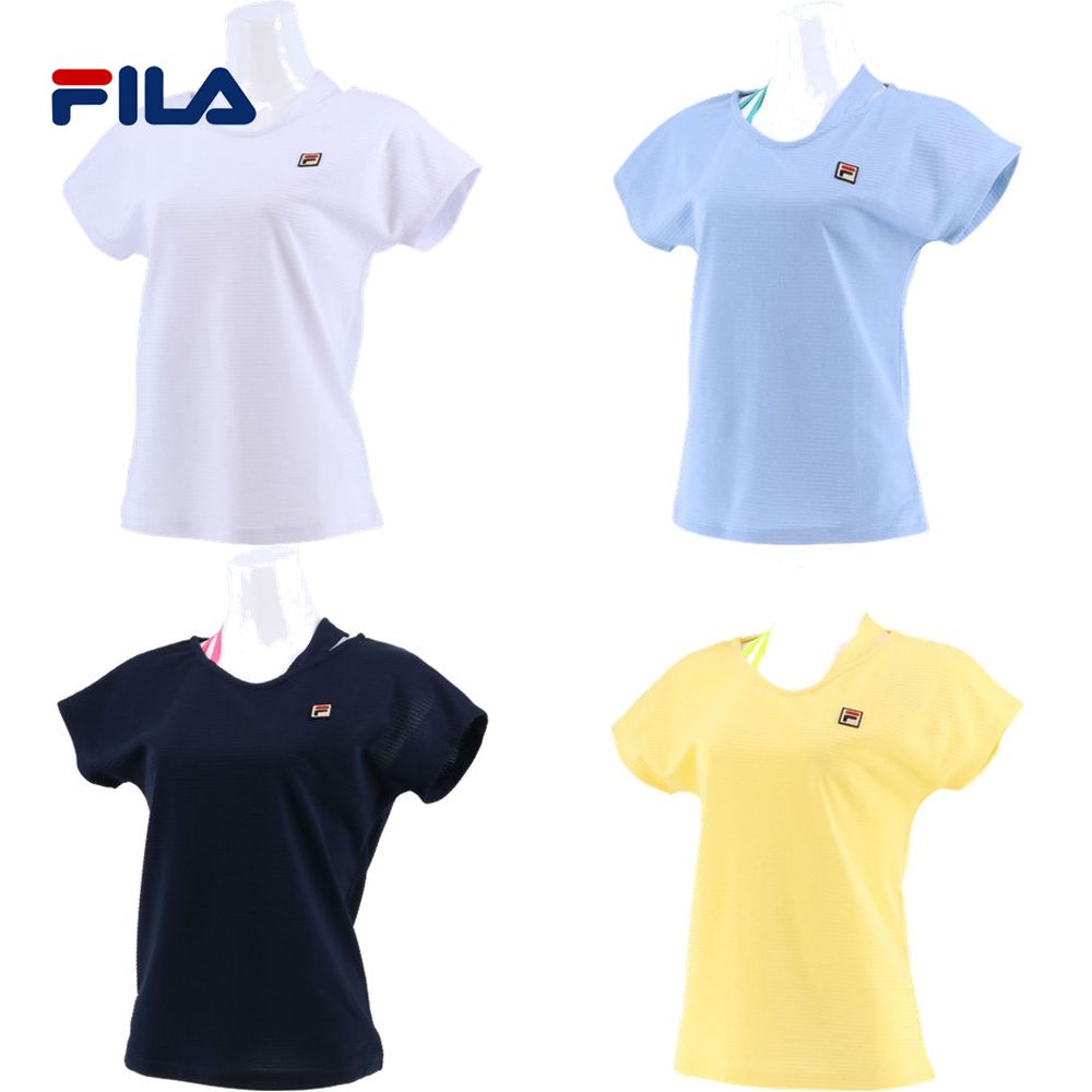 フィラ FILA テニスウェア レディース  ゲームシャツ VL2447 2022SS