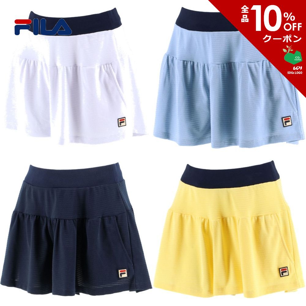 フィラ FILA テニスウェア レディース  キュロットパンツ VL2448 2022SS
