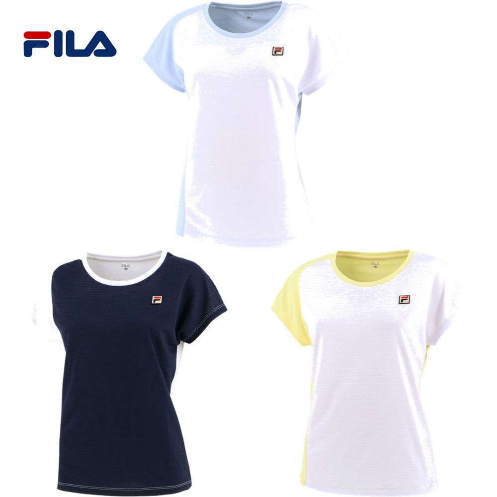 フィラ FILA テニスウェア レディース  ゲームシャツ VL2449 2022SS