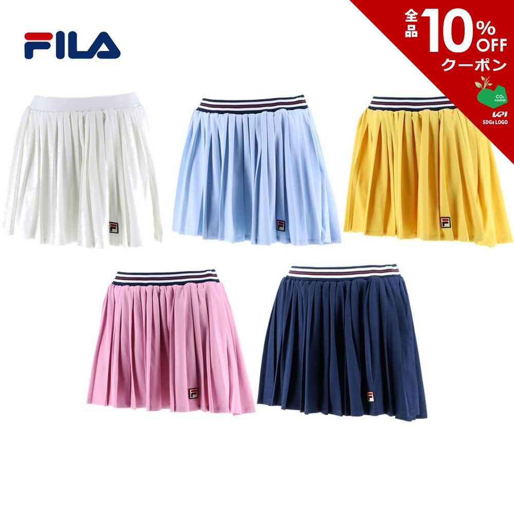 フィラ FILA テニスウェア レディース  スコート VL2456 2022SS