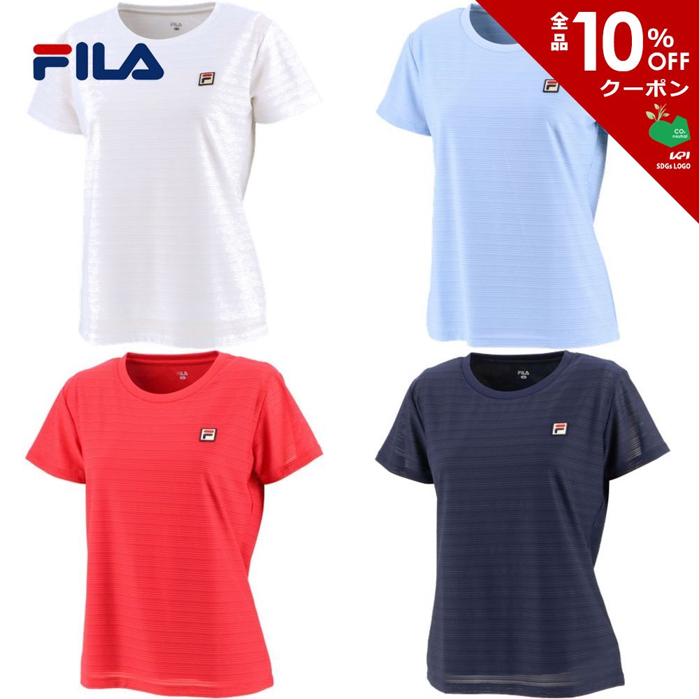 フィラ FILA テニスウェア レディース  ゲームシャツ VL2467 2022SS