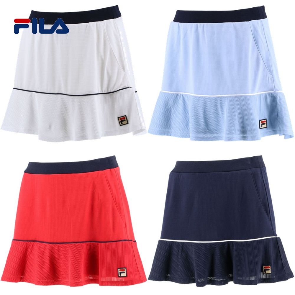 フィラ FILA テニスウェア レディース  スコート スカート VL2468 2022SS
