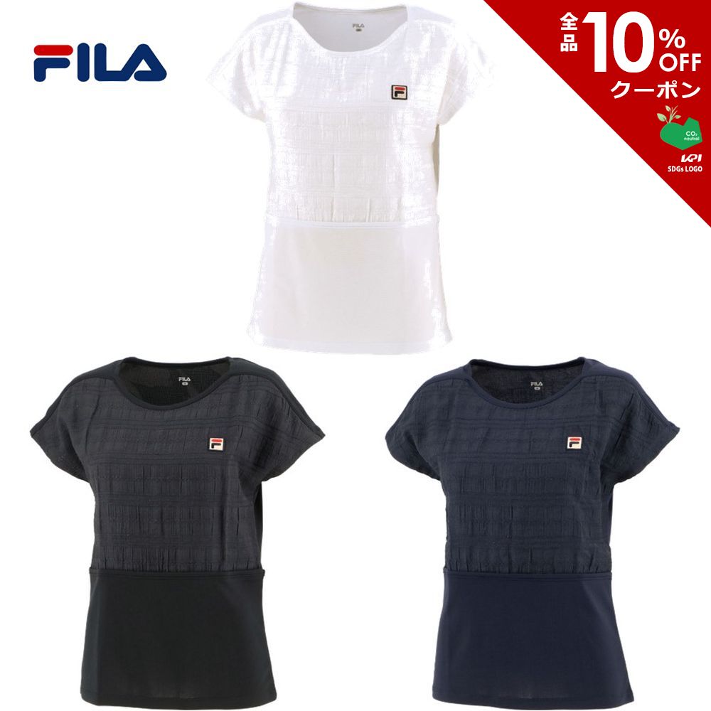 フィラ FILA テニスウェア レディース  ゲームシャツ VL2469 2022SS