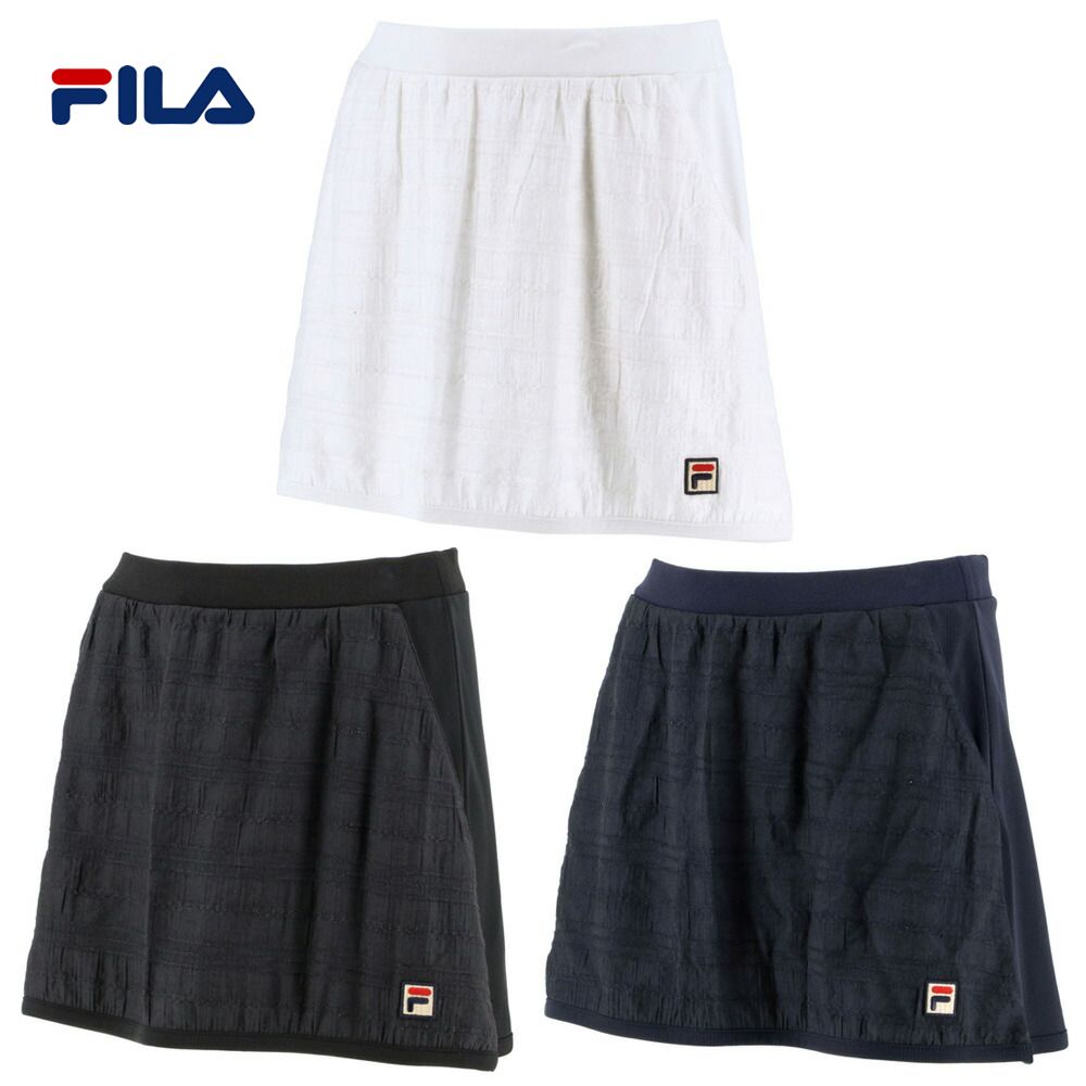 フィラ FILA テニスウェア レディース  スコート VL2470 2022SS