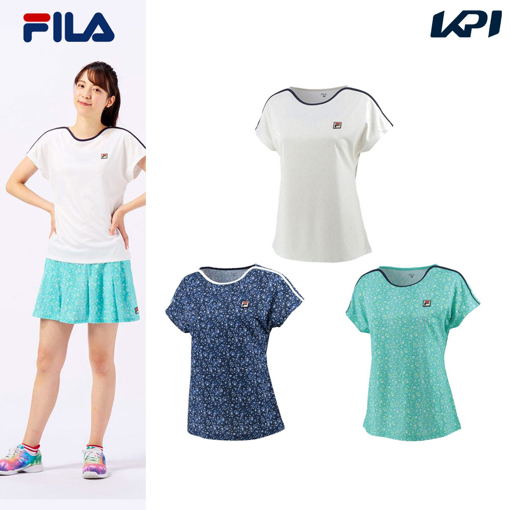 フィラ FILA テニスウェア レディース ゲームシャツ VL2639 2023SS