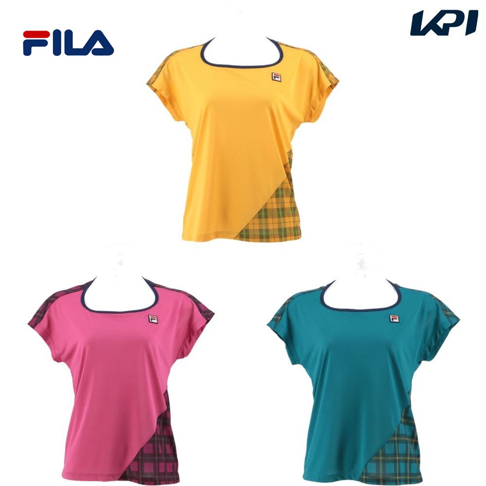 フィラ FILA テニスウェア レディース ゲームシャツ VL2648 2023SS