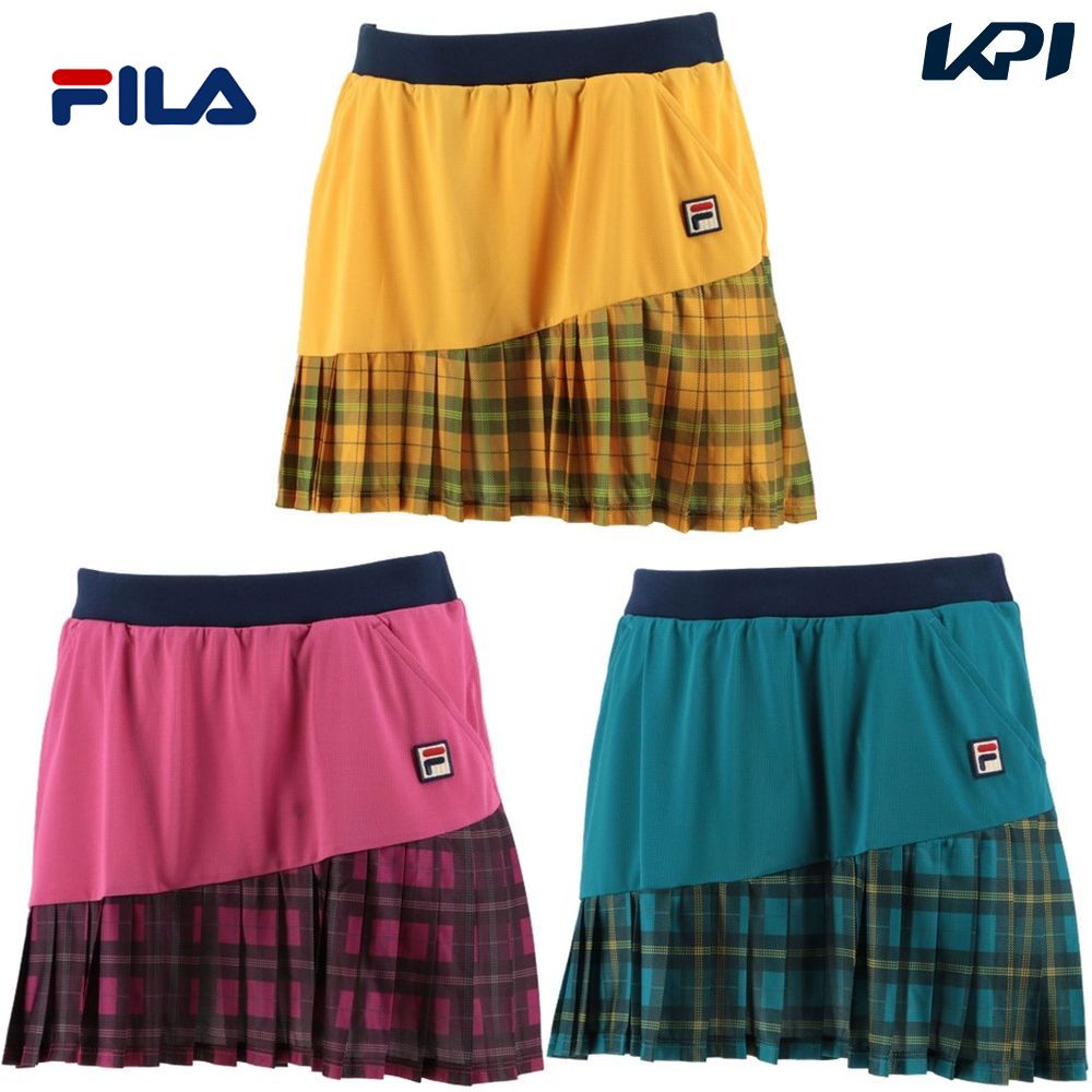 フィラ FILA テニスウェア レディース スコート VL2649 2023SS - KPI