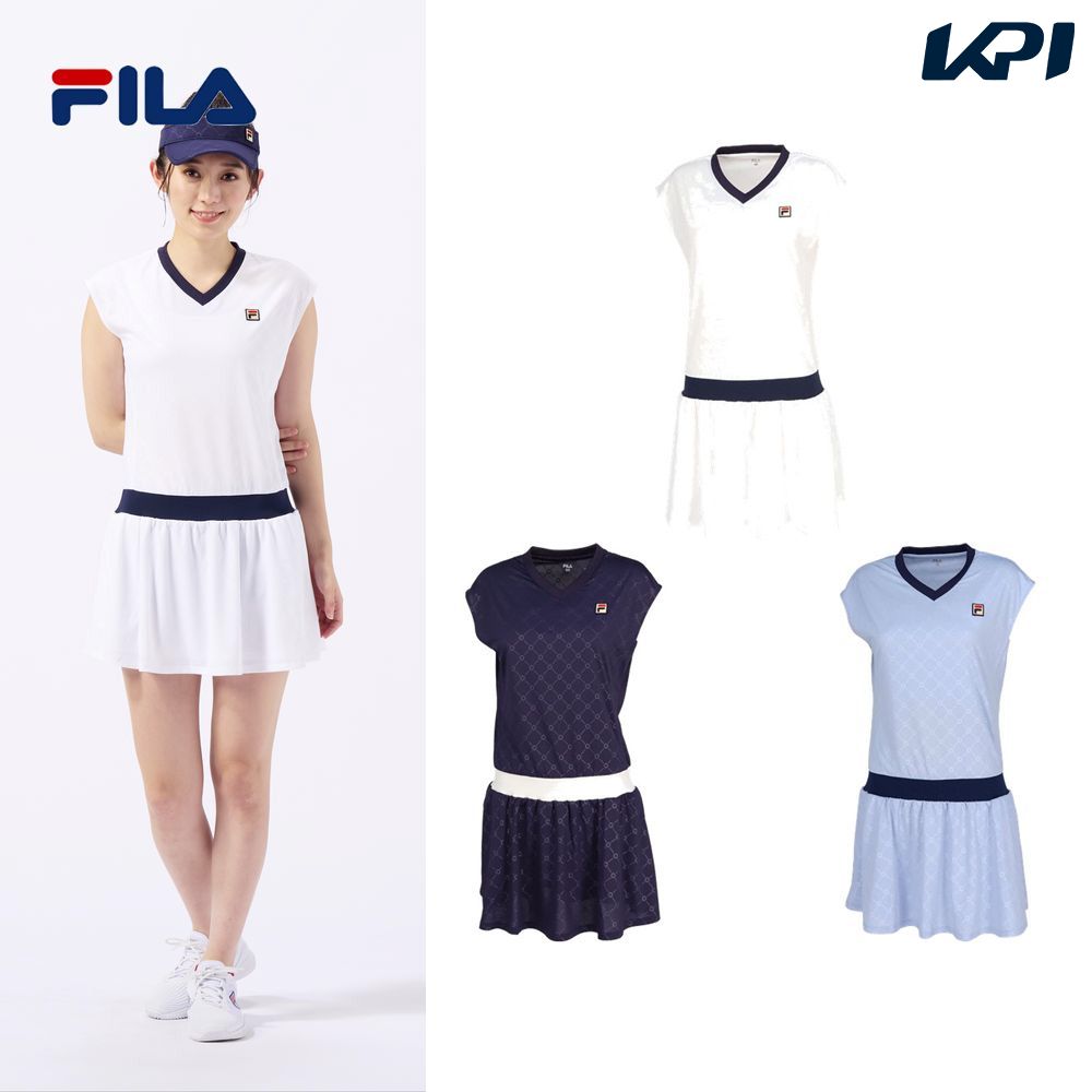 フィラ FILA テニスウェア レディース ワンピース VL2675 2023SS KPI 