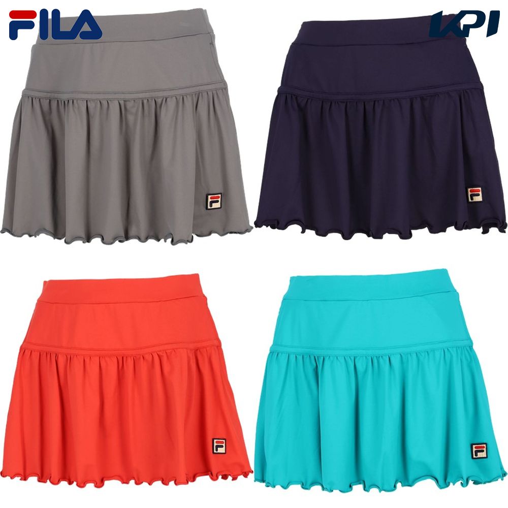 最高の FILA テニスウェアレディース シャツ スコート ウェア