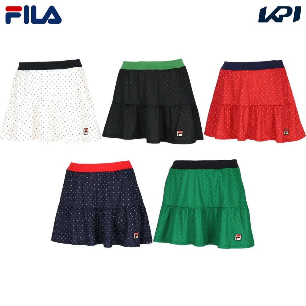 フィラ FILA テニスウェア レディース スコート VL2716 2023FW 「クールタオルプレゼントキャンペーン対象」 - KPI  CLUB（KPI公式オンラインストア）