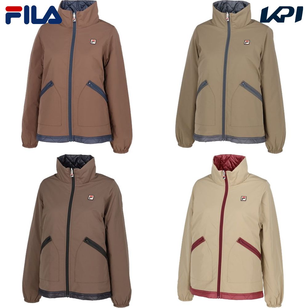 フィラ FILA テニスウェア レディース リバーシブルトラックジャケット VL2744 2023FW