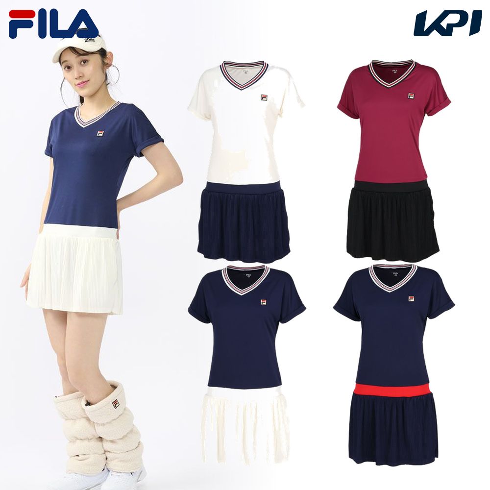 フィラ FILA テニスウェア レディース ワンピース VL2761 2023FW - KPI