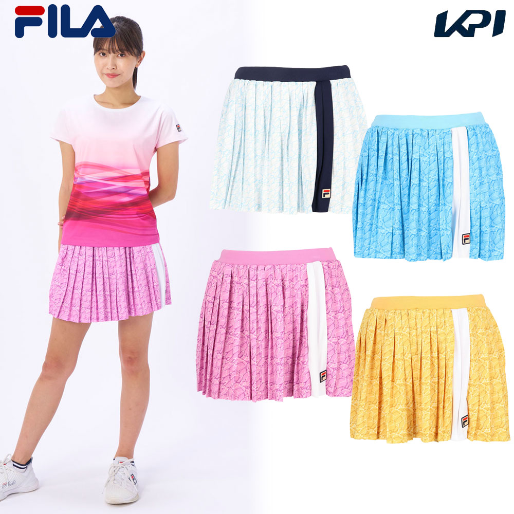 フィラ FILA テニスウェア レディース   スコート VL2829 2024SS