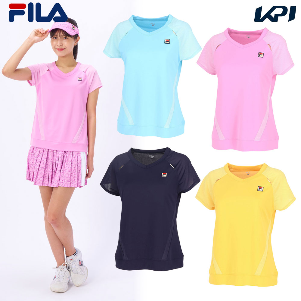 フィラ FILA テニスウェア レディース ゲームシャツ VL2834