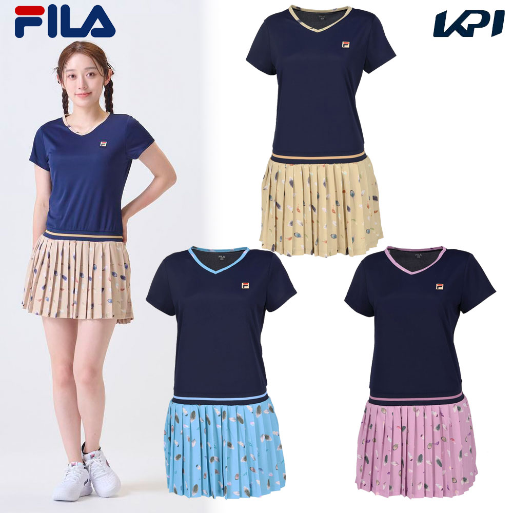 フィラ FILA テニスウェア レディース   ワンピース VL2914 2024FW