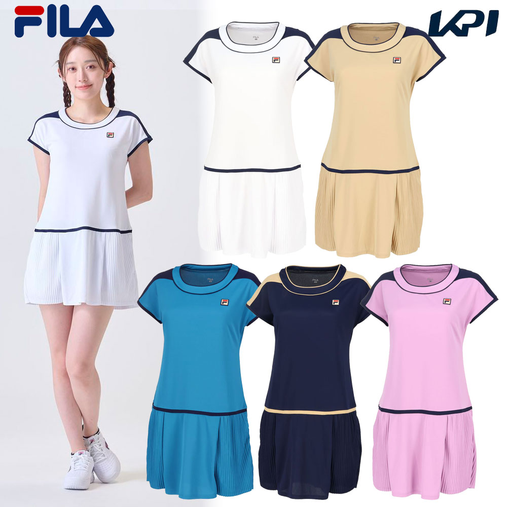 フィラ FILA テニスウェア レディース   ワンピース VL2919 2024FW
