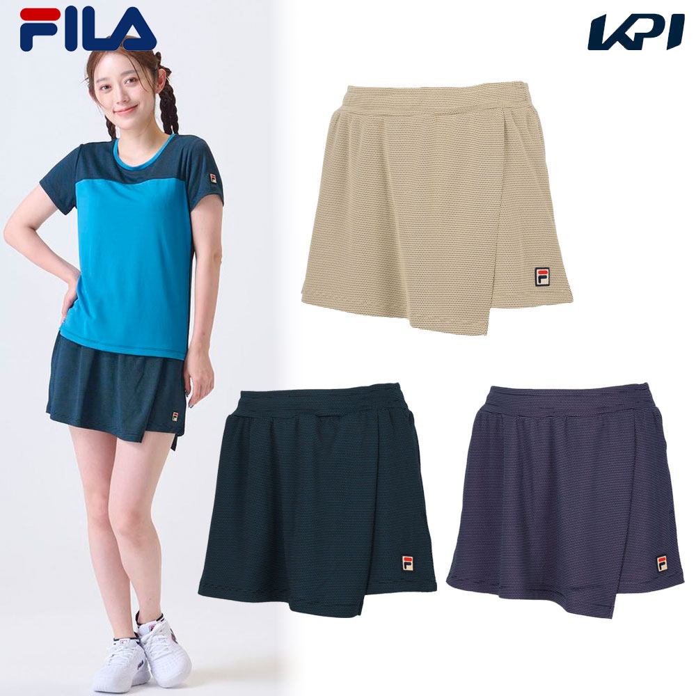 フィラ FILA テニスウェア レディース ショートパンツ VL2923 2024FW - KPI CLUB（KPI公式オンラインストア）