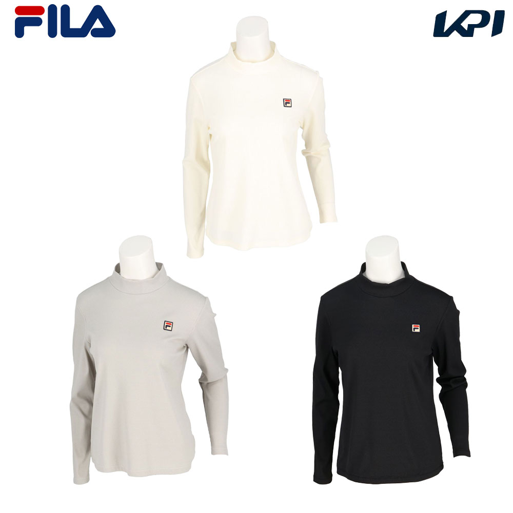 フィラ FILA テニスウェア レディース   ロングスリーブシャツ VL2943 2024FW