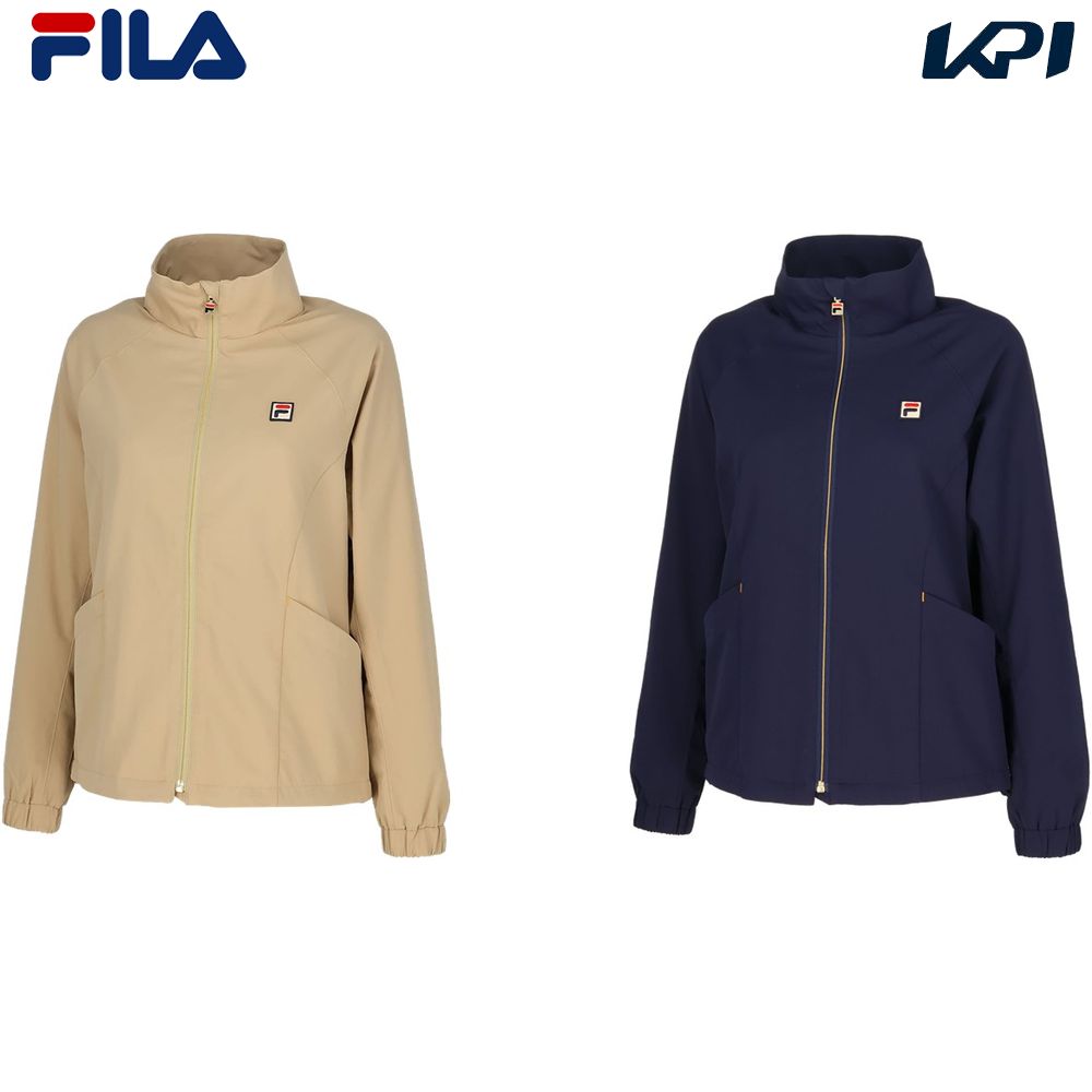 フィラ FILA テニスウェア レディース   フルジップジャケット VL2946- 2024FW