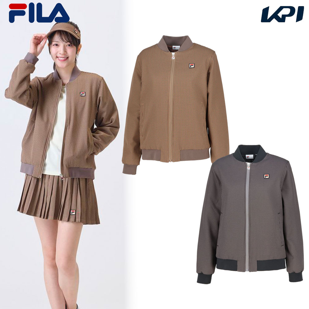 フィラ FILA テニスウェア レディース   フルジップジャケット VL2967 2024FW