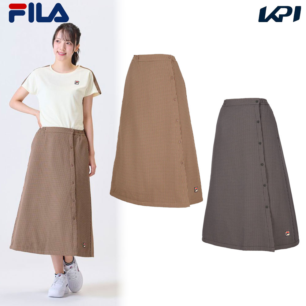 フィラ FILA テニスウェア レディース   マキスカート VL2970 2024FW