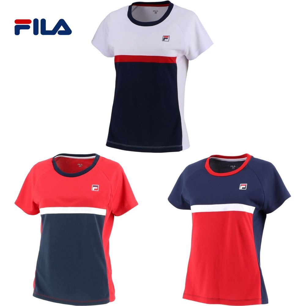 フィラ FILA テニスウェア レディース ウィメンズ ゲームシャツ VL7500 2020SS