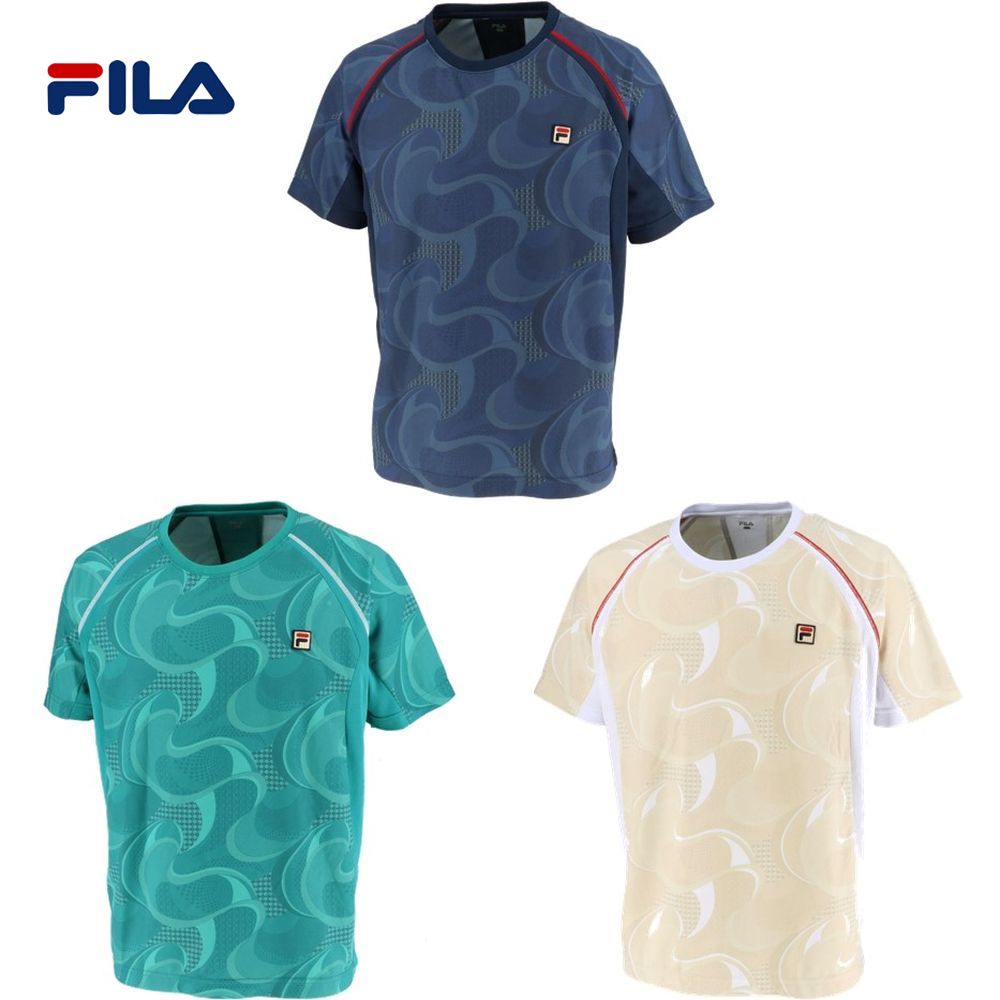 フィラ FILA テニスウェア メンズ ゲームシャツ VM5434 2019FW