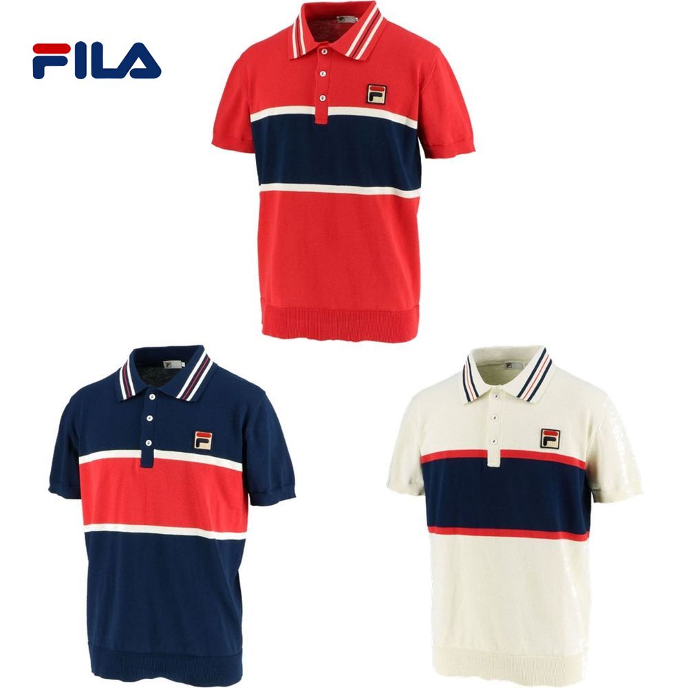 フィラ FILA テニスウェア メンズ ポロシャツ VM5438 2019FW