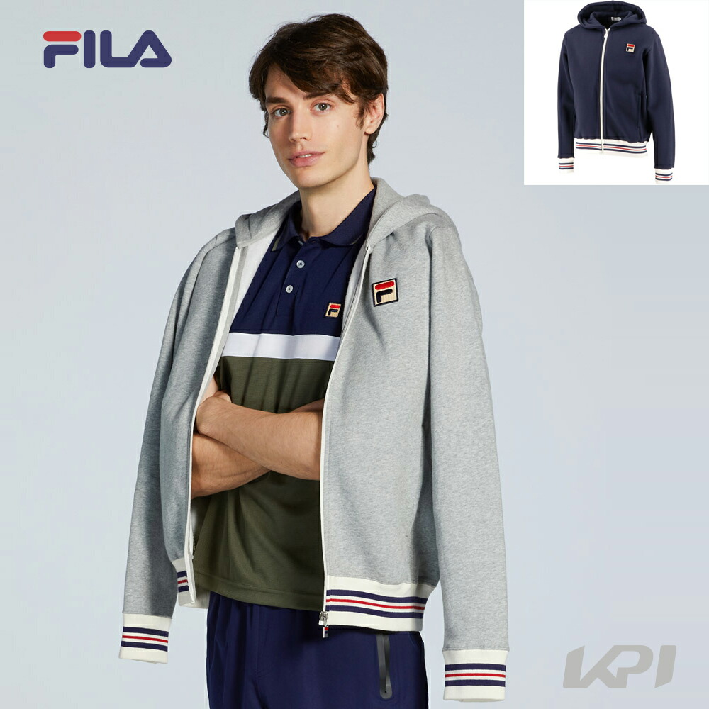 フィラ FILA テニスウェア メンズ フルジップパーカー VM5505 2020FW