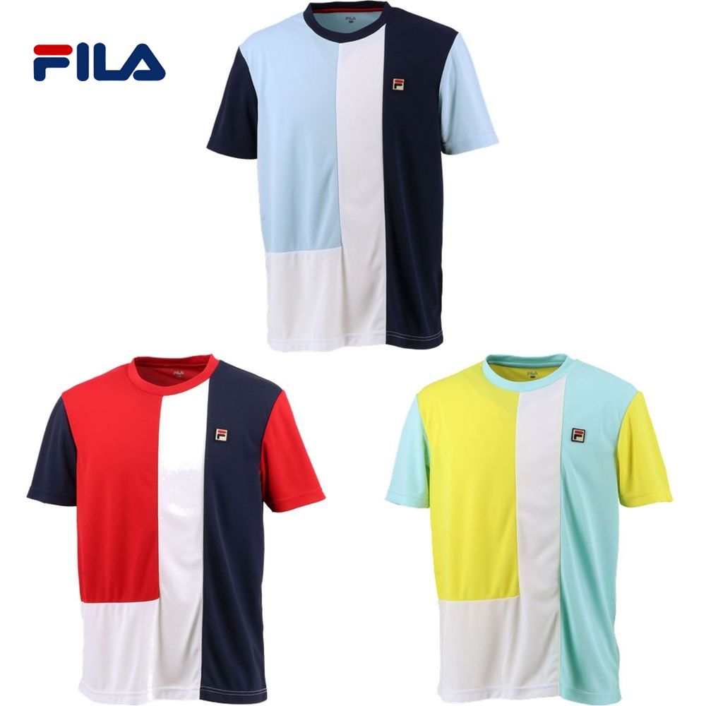 フィラ FILA テニスウェア メンズ メンズ ゲームシャツ VM5535 2021SS