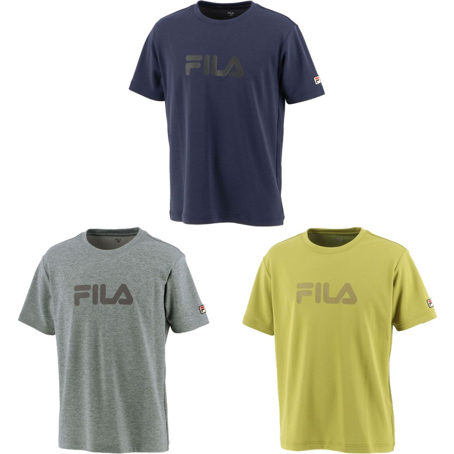 フィラ FILA テニスウェア メンズ ロゴTシャツ VM5549 2021FW