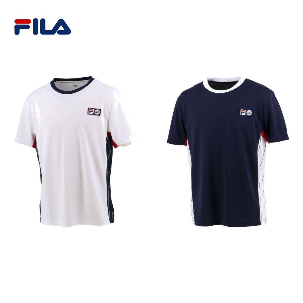 フィラ FILA テニスウェア メンズ 110 ゲームシャツ VM5556 110周年モデル 2021FW