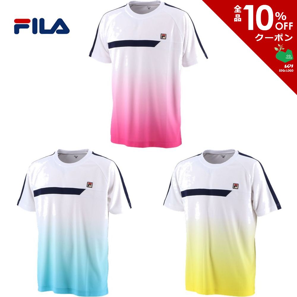 フィラ FILA テニスウェア メンズ  ゲームシャツ VM5568 2022SS