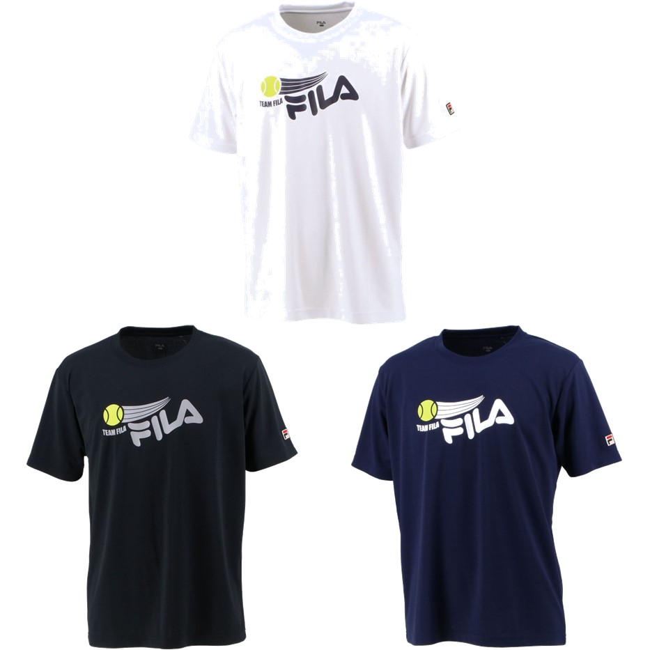 フィラ FILA テニスウェア メンズ グラフィックTシャツ VM5577 2022FW