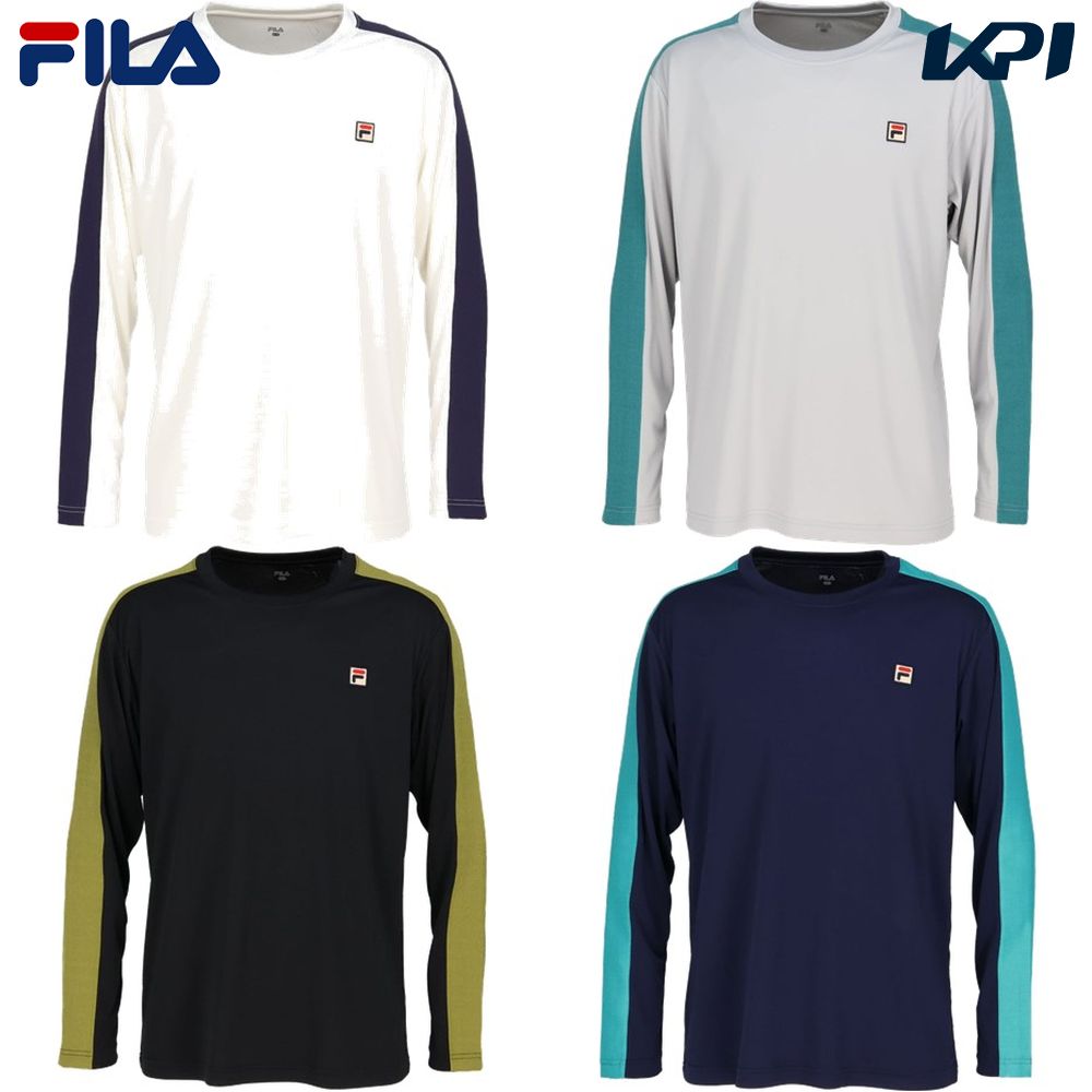 フィラ FILA テニスウェア メンズ ロングスリーブシャツ VM5626 2023FW