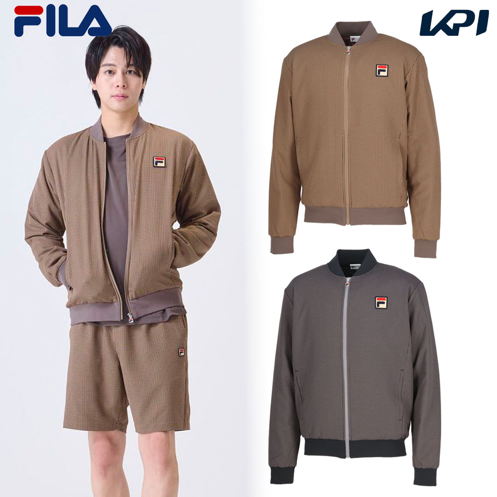 フィラ FILA テニスウェア メンズ   フルジップジャケット VM5714 2024FW