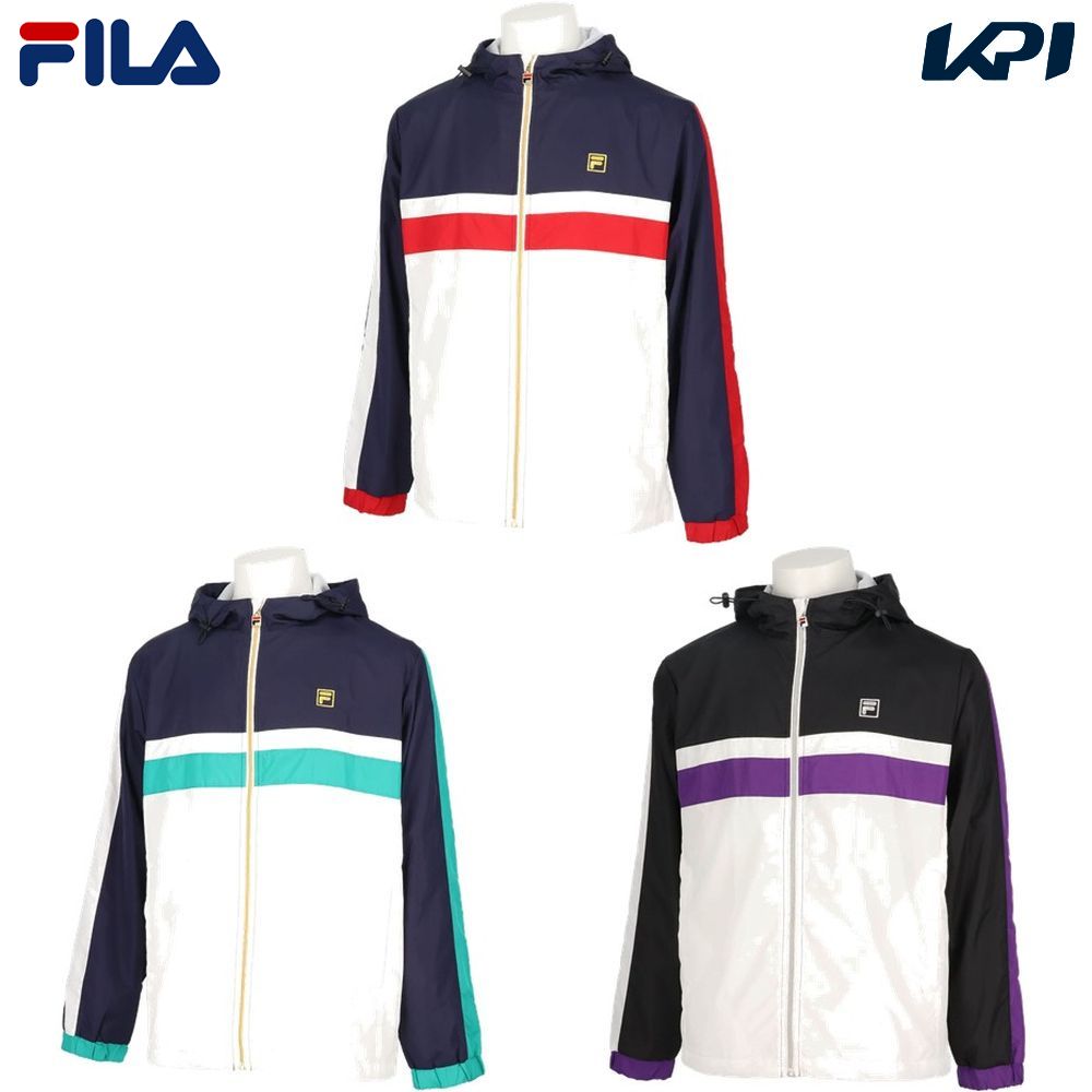 フィラ FILA テニスウェア ユニセックス   ウィンドフードジャケット VM7031 2024FW