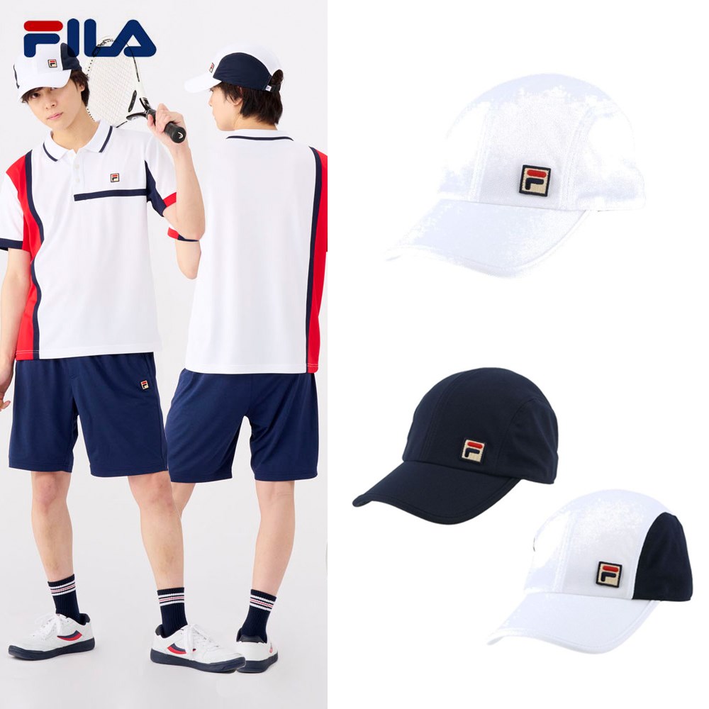 フィラ FILA テニスキャップ・バイザー ユニセックス  ユニキャップ VM9747 2022SS